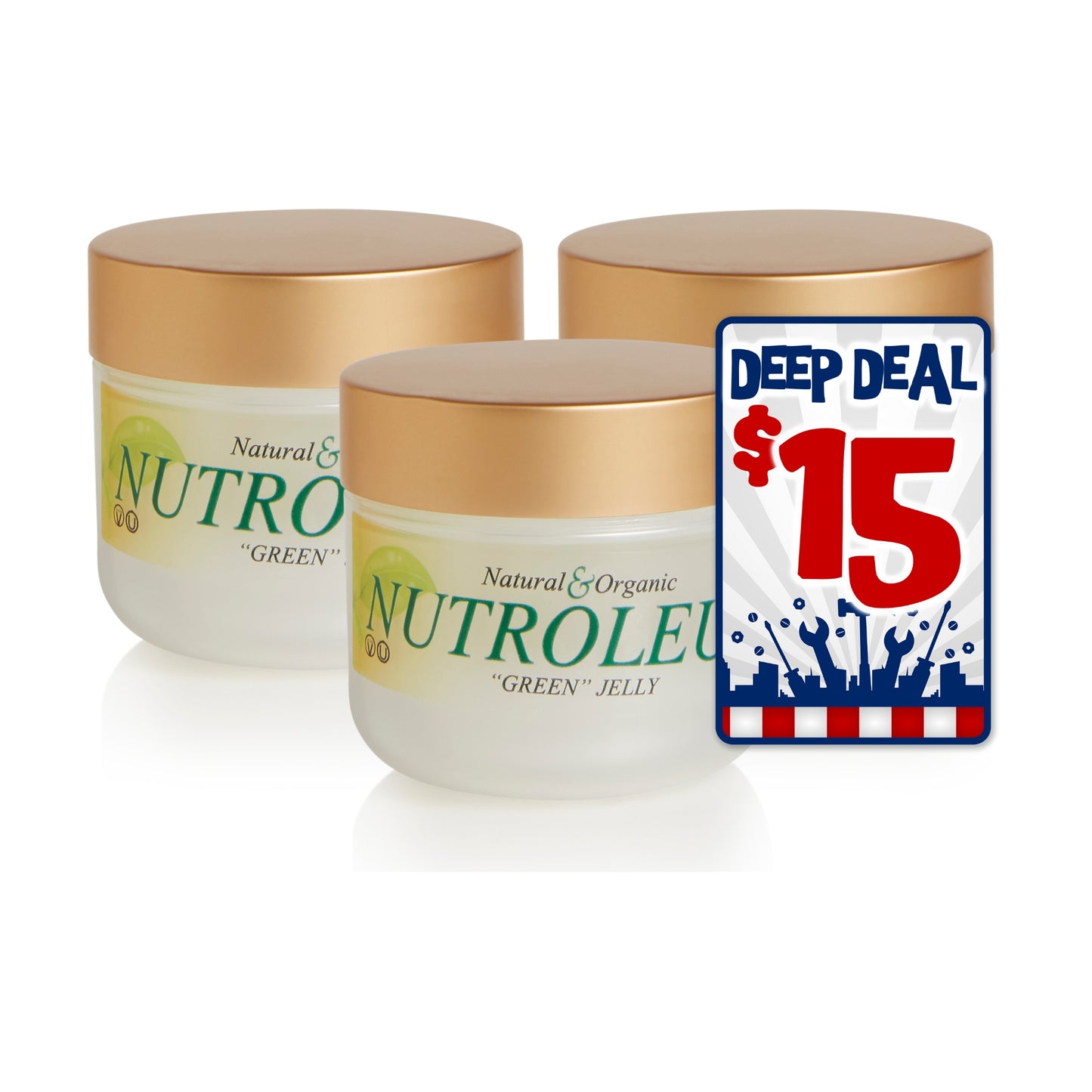 Nutroleum™ Non-Petroleum Skin Balm Water Soluble 3 oz.