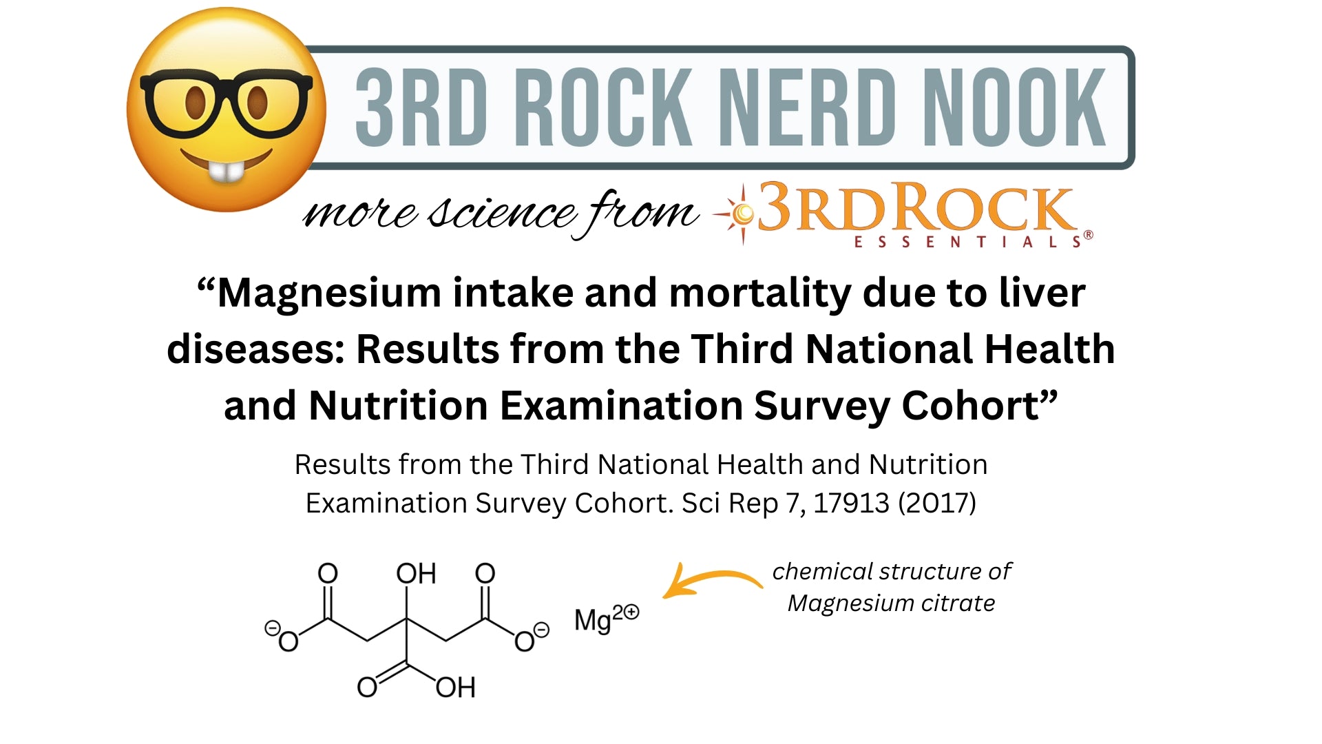 Why Magnesium Citrate?