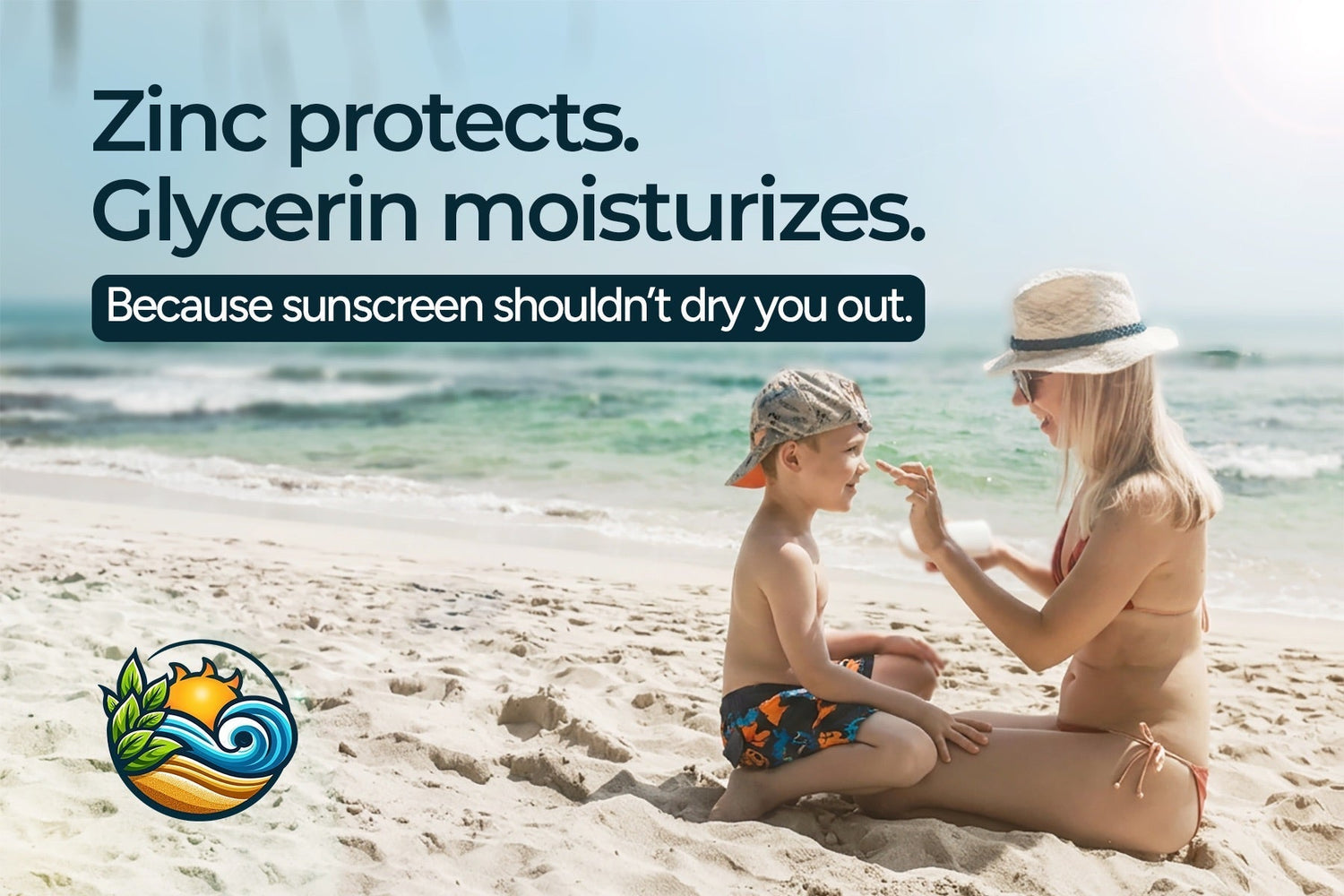 Natural Moisturizer Meets Zinc Sunscreen