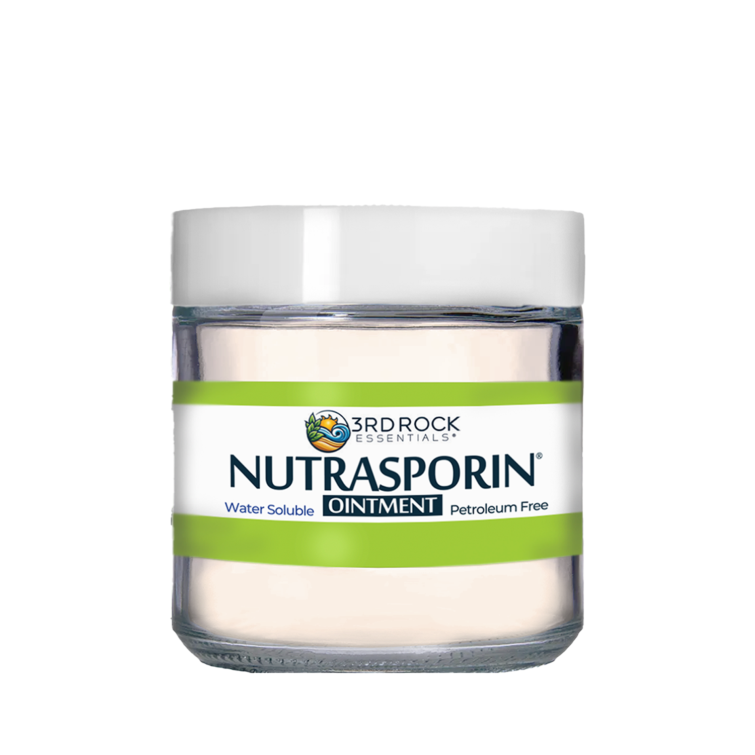 Nutrasporin® - 3 oz JAR - All Natural First Aid Ointment 100ppm Silver Gel