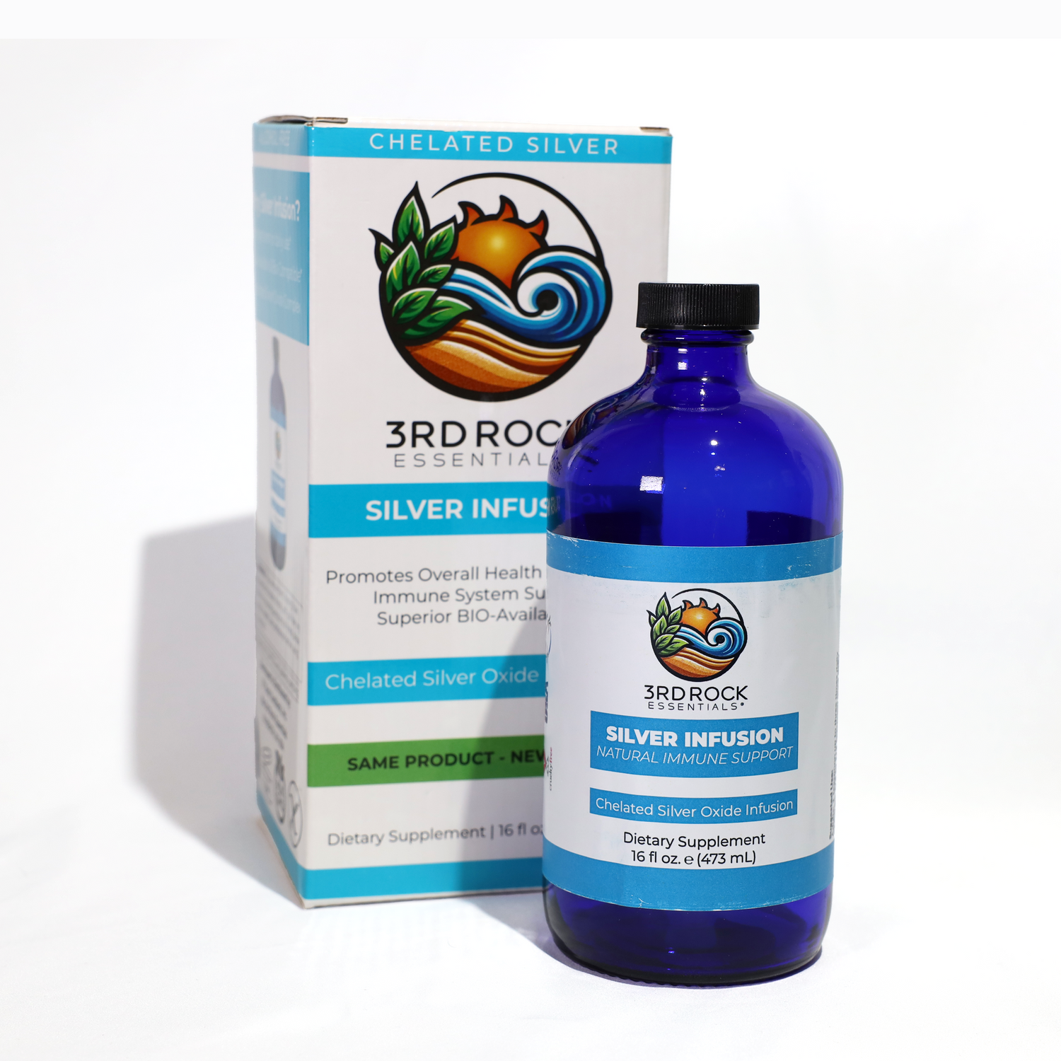 Silver Infusion 150 PPM Silver Oxide Dietary Supplement