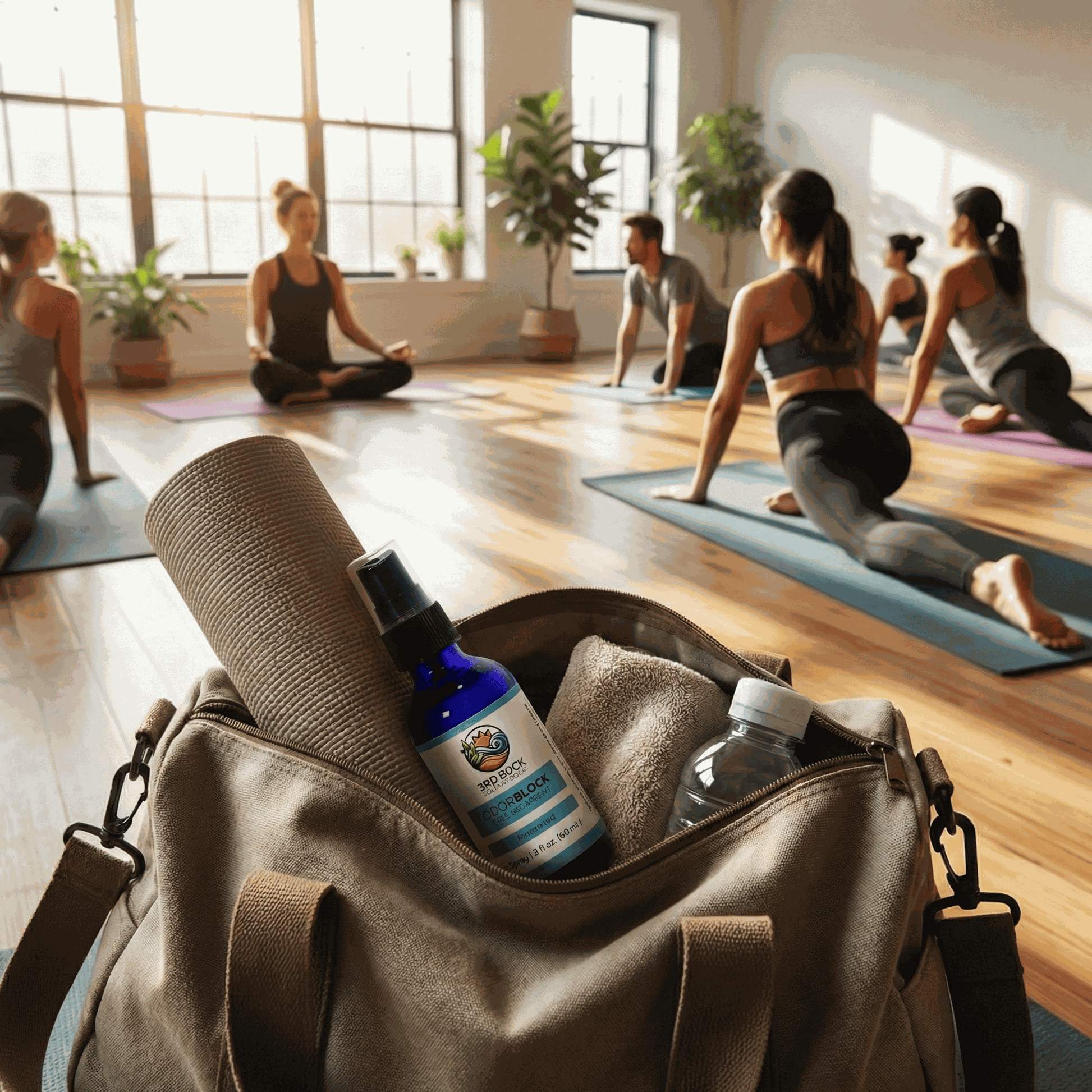 ODORBlock™ Body Deodorant non-toxic natural spray with chelated silver oxide and organic ingredients