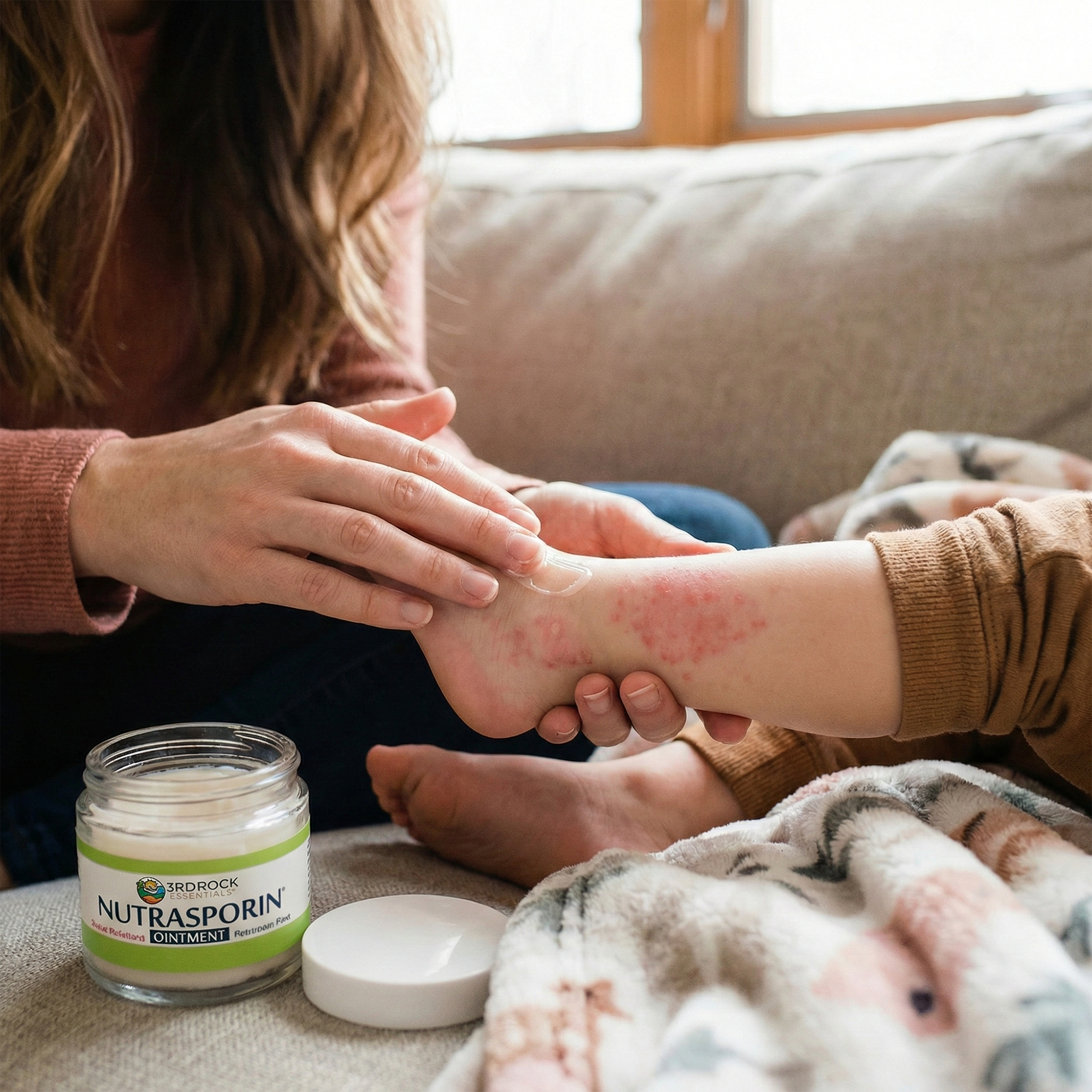 Nutrasporin® - 3oz JAR - All Natural First Aid Ointment 100ppm Silver Gel (Water Resistant)