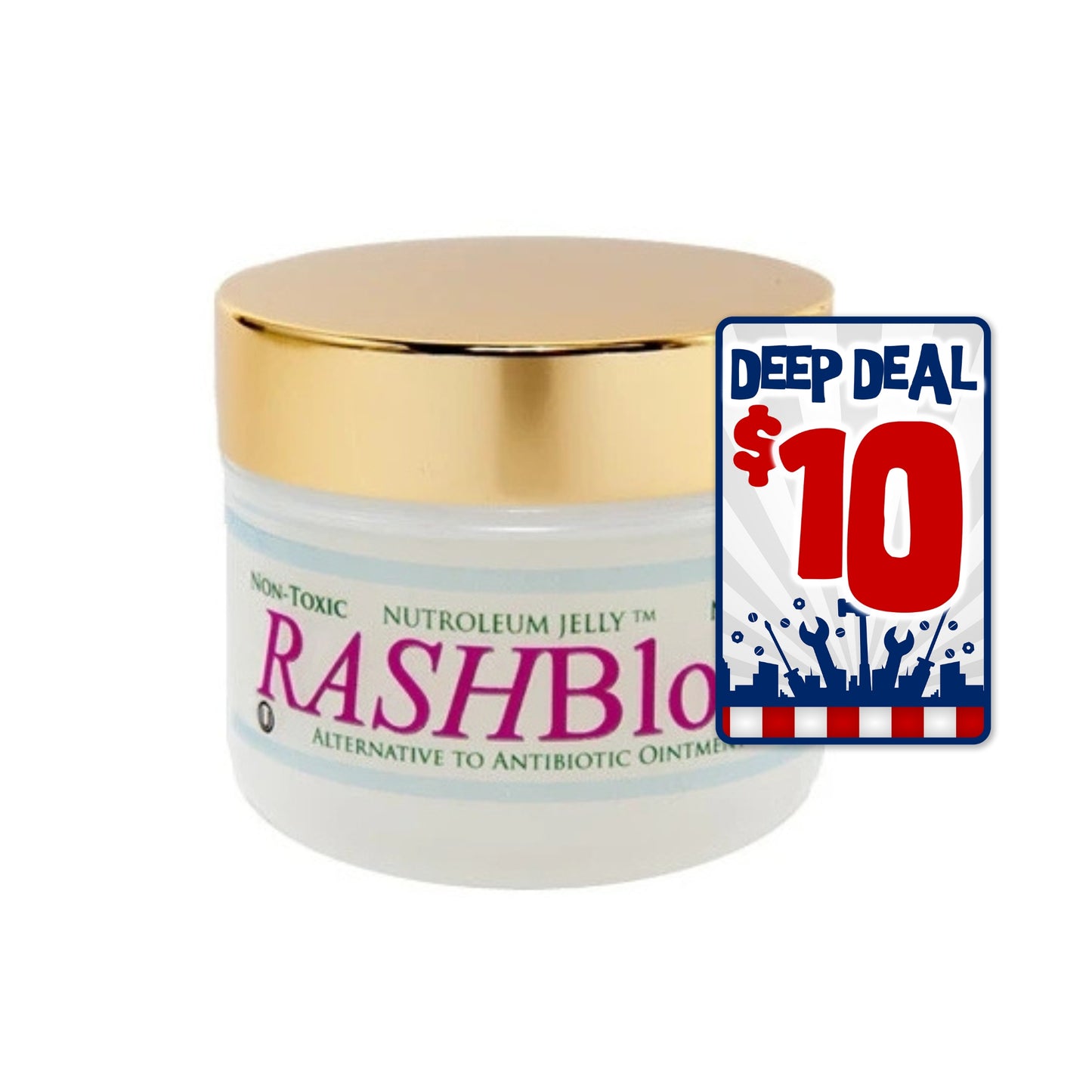 RASHBlock® 75ppm Silver Gel Water Resistant 3oz