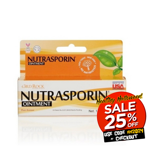 Nutrasporin® - All Natural First Aid Ointment 100ppm Silver Gel (Water Resistant)