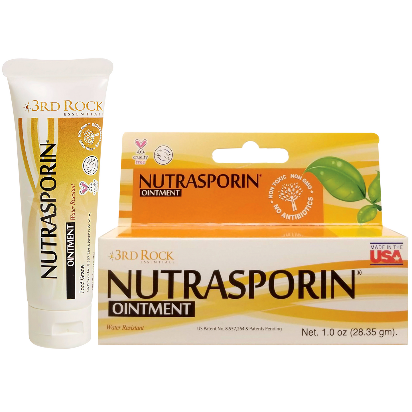 Nutrasporin® - All Natural First Aid Ointment 100ppm Silver Gel (Water Resistant)