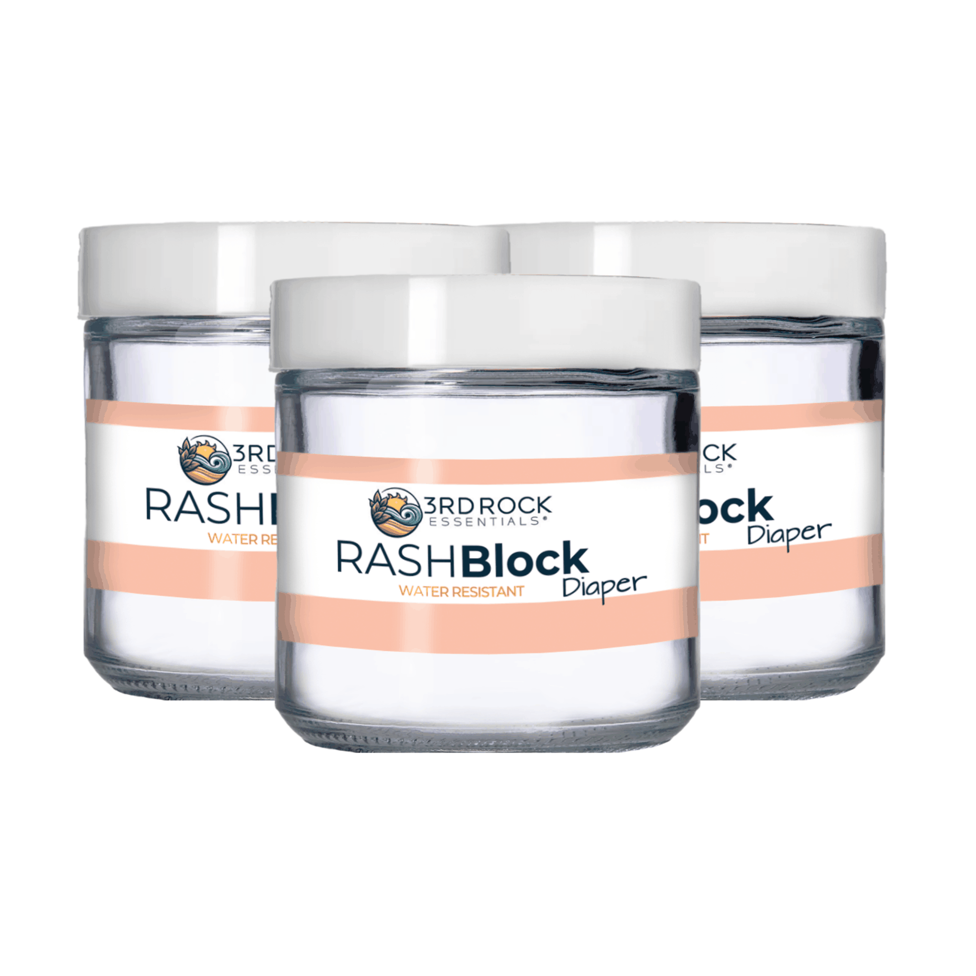 RASHBlock® Diaper 3oz silver gel ointment 3-pack
