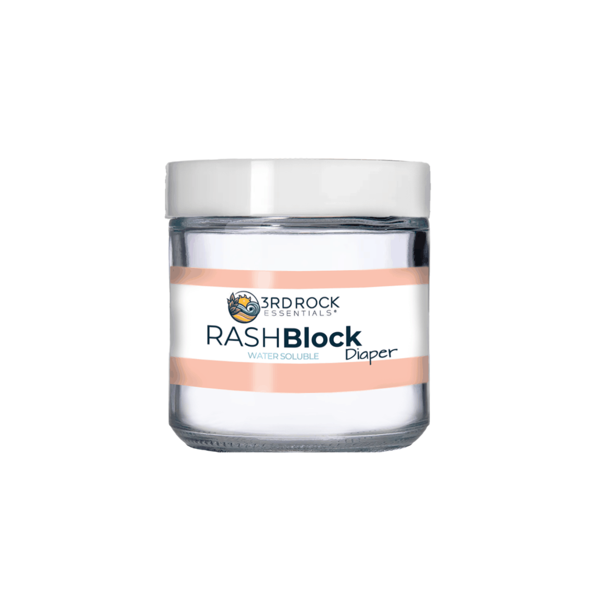 RASHBlock® Diaper 75ppm Water Soluble Silver Gel 3oz natural diaper ointment