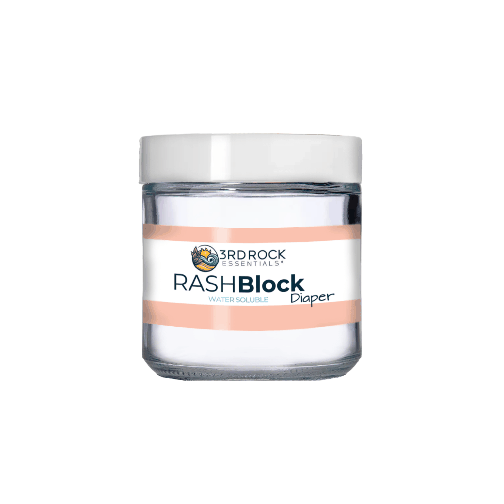 RASHBlock® Diaper 75ppm Water Soluble Silver Gel 3oz natural diaper ointment