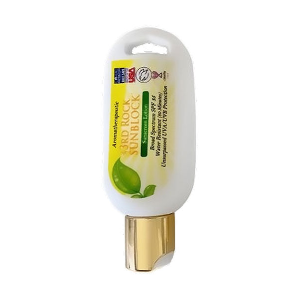 NEW 1.7 oz. SIZE! - 3rd Rock Sunblock® Sunscreen Lotion - Aromatherapeutic - Zinc Oxide 35 SPF