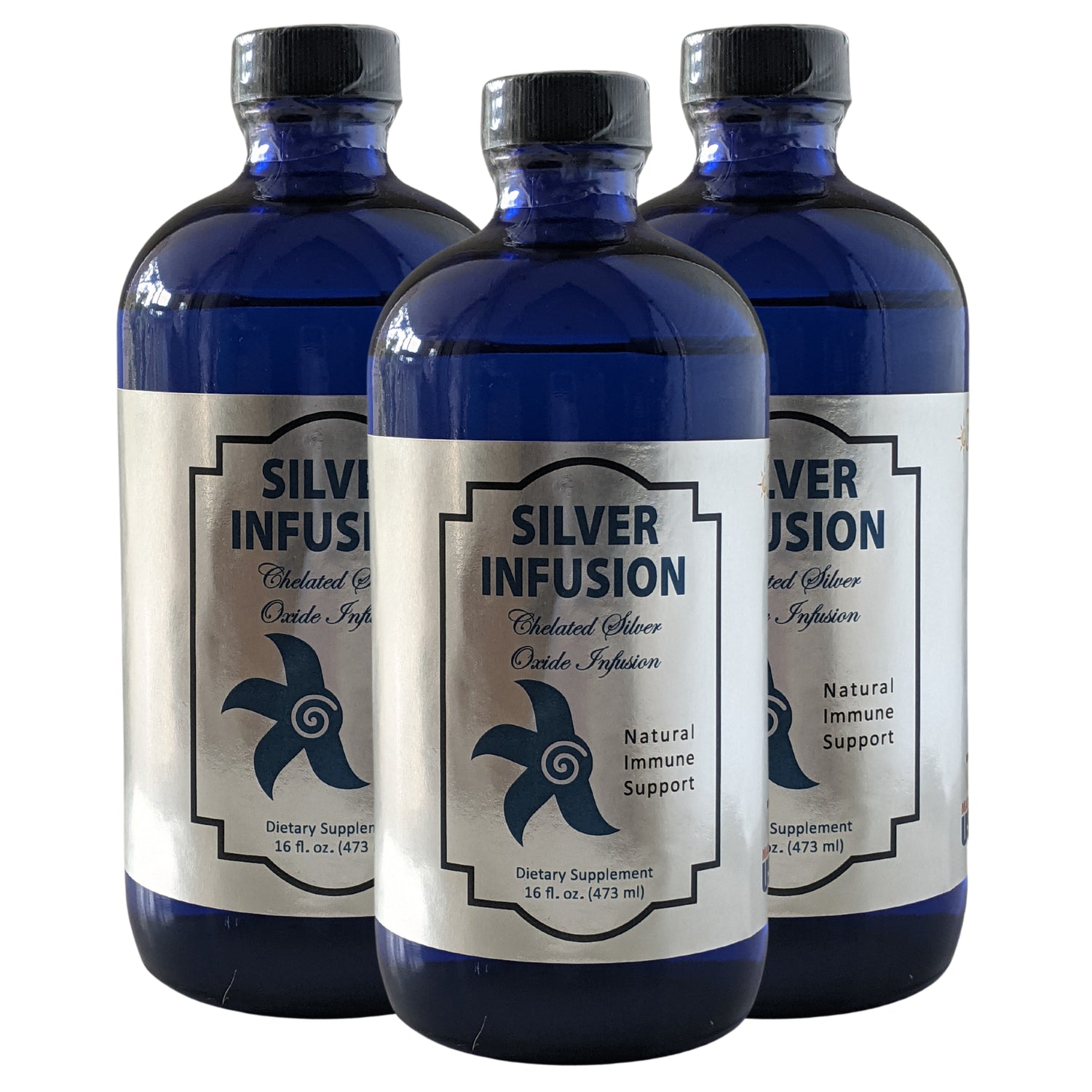 Silver Infusion 150 PPM Silver Oxide Dietary Supplement