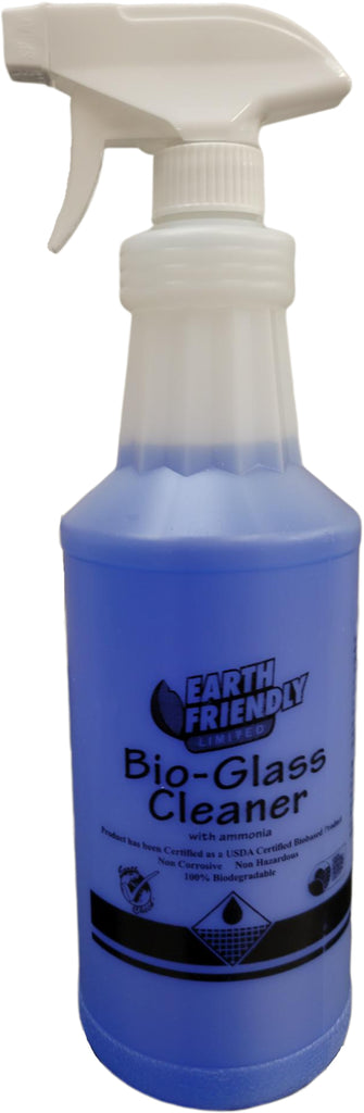 Earth Friendly VOC FREE Bio-Glass Cleaner with Ammonia