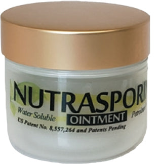Nutrasporin® - 3 oz JAR - All Natural First Aid Ointment 100ppm Silver Gel