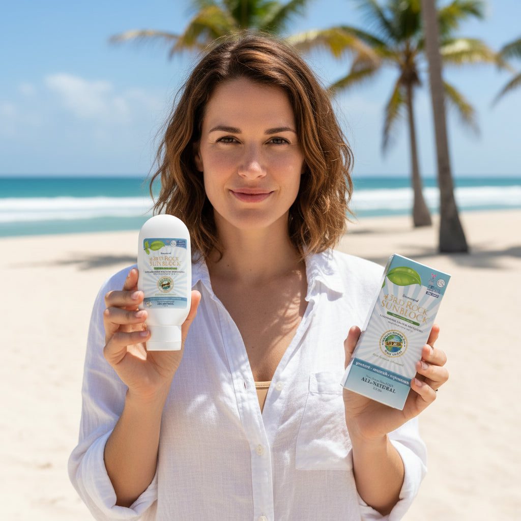 3rd Rock Sunblock® Sunscreen Lotion - Unscented - Zinc Oxide SPF 35